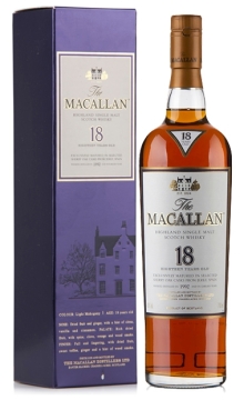麦卡伦18年单一麦芽苏格兰威士忌